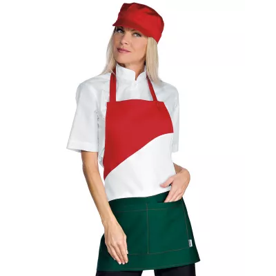 Delantal peto bandera Italia