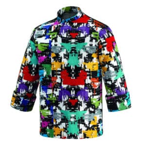 Casaca Egochef Fantasy Graphic