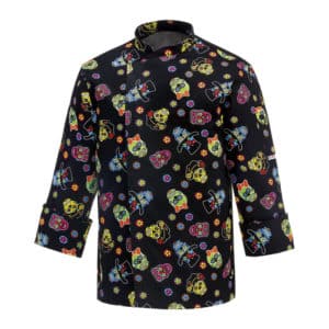 Chaqueta para cocineros estampada
