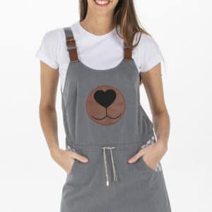 Pichi de profesora gris "oso"
