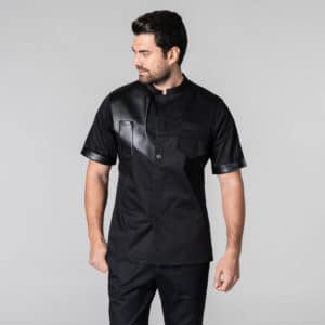 Chaqueta de cocinero manga corta