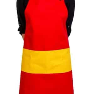 Delantal peto Bandera España