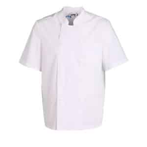 Casaca cocinero unisex manga corta