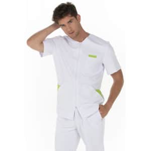 Chaqueta sanitaria hombre microfibra