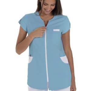 Casaca de cremallera mujer sanitaria