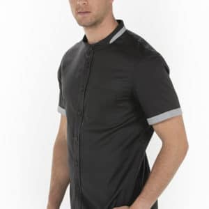 Camisa hombre cuello mao