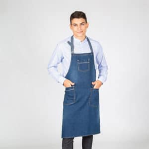 Delantal peto vaquero