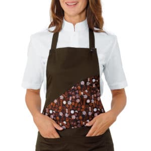 Delantal peto chocolateria