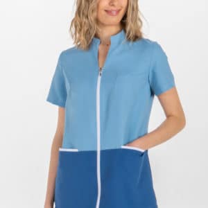 Chaqueta mujer bicolor