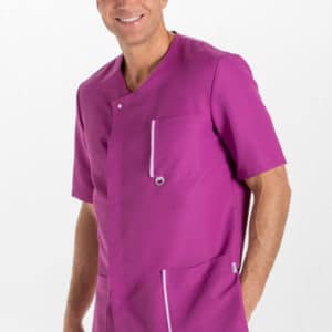 Chaqueta de hombre manga corta