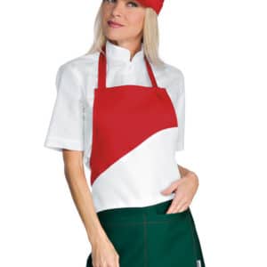 Delantal peto bandera Italia